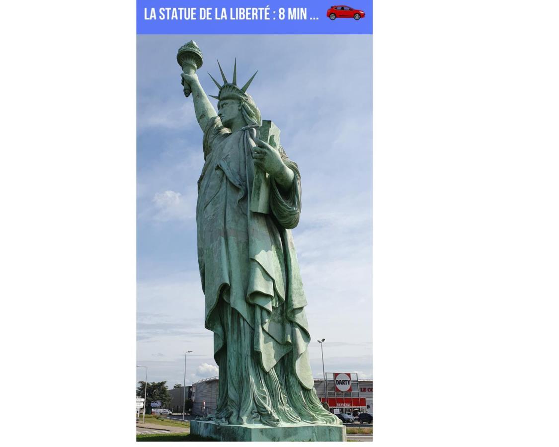 コルマールLe Blue St Leon : 2 Pieces Cozy Lit King Size Wifiアパートメント エクステリア 写真